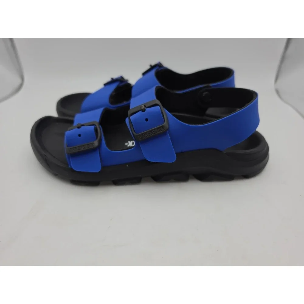 Birkenstock Mogami Kids Sandals — Ultrablue & Black Size Size 10 28/180 NEW